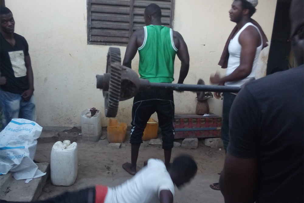 Wrestling and Football in Dakar, Senegal